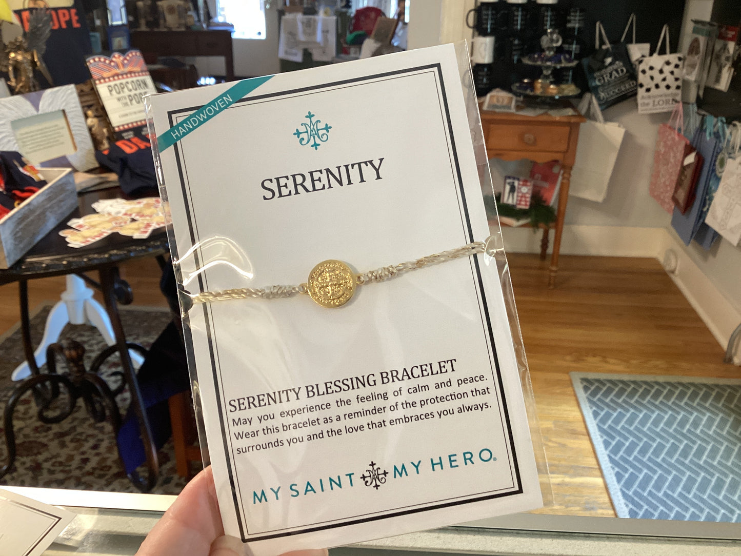 My Saint My Hero - Serenity Blessing - Metallic Gold / Gold