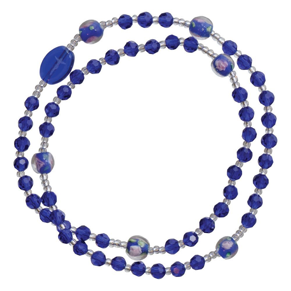 Gemstone Rosary Bracelet