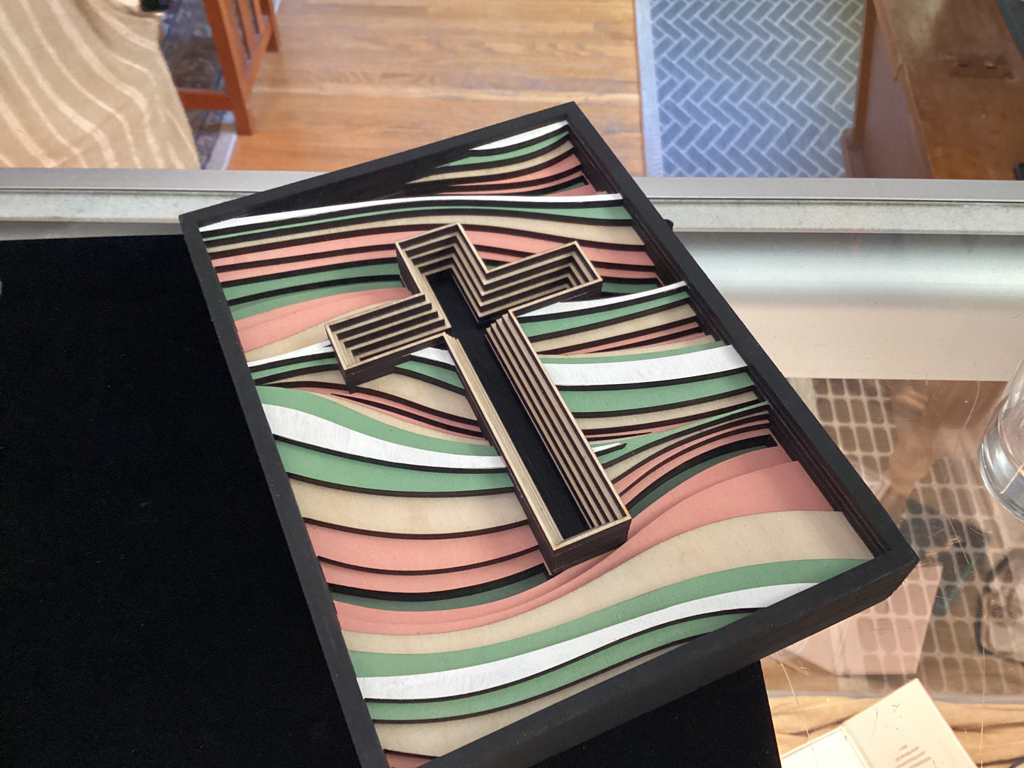 Painted Wave Crosses
