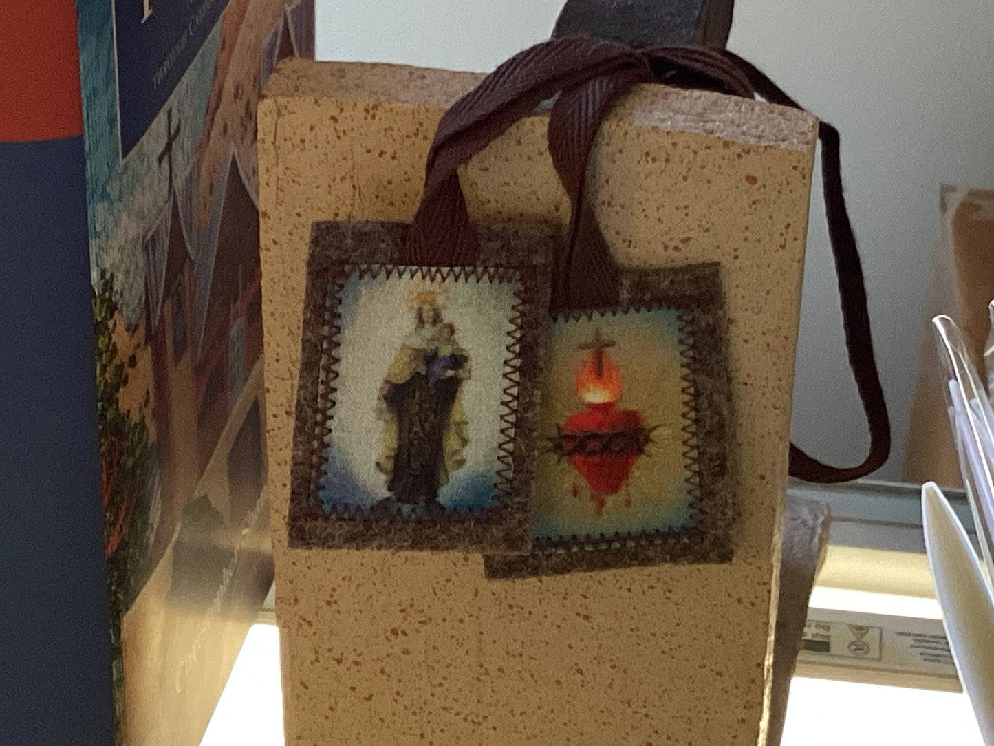 Sacred Heart Brown Scapular