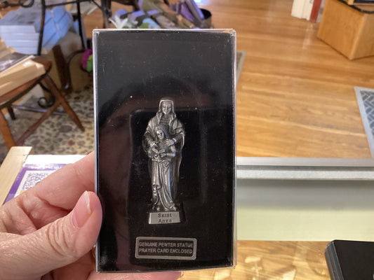 Small Pewter Statues
