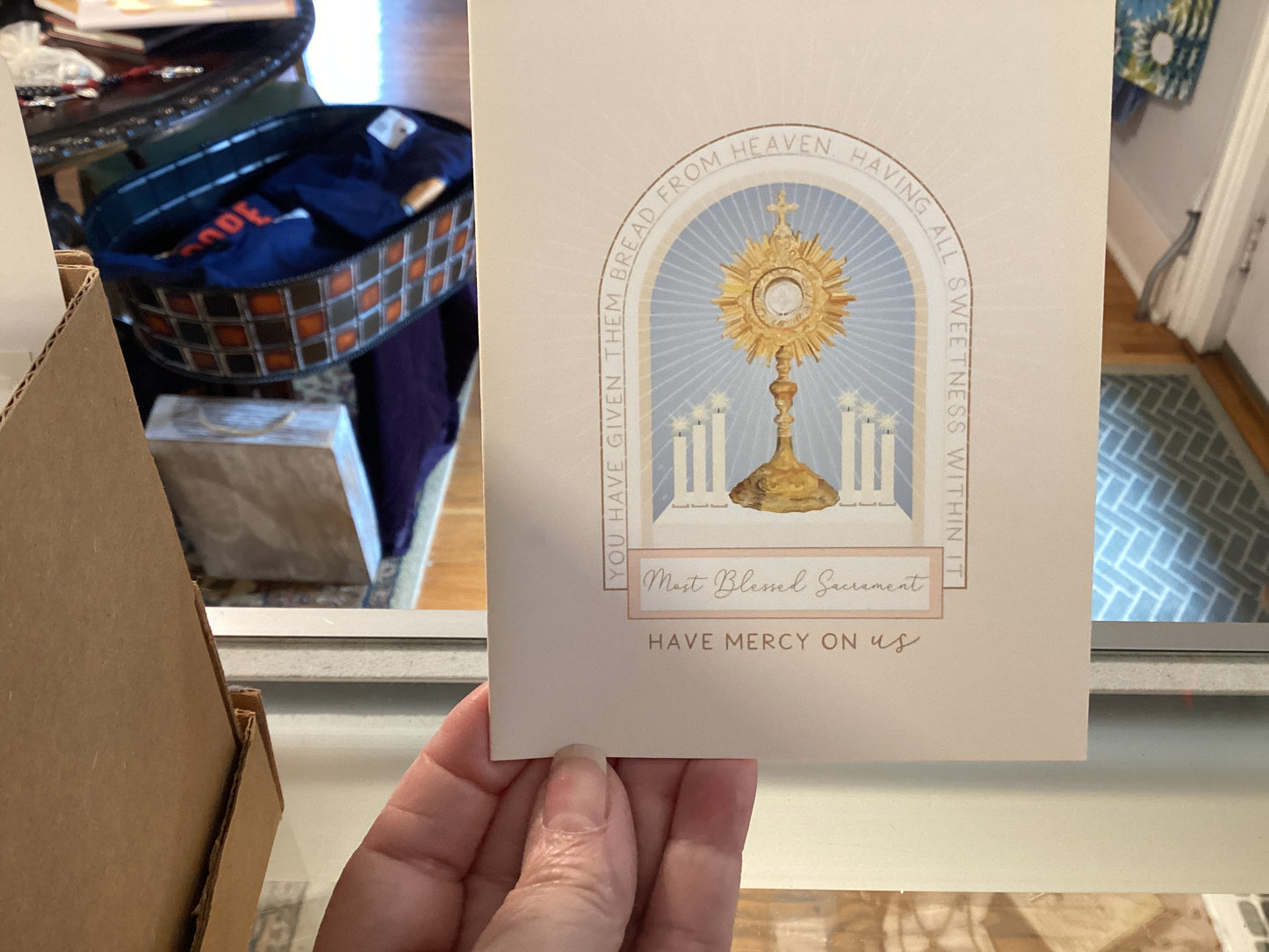 Holy Hour Card