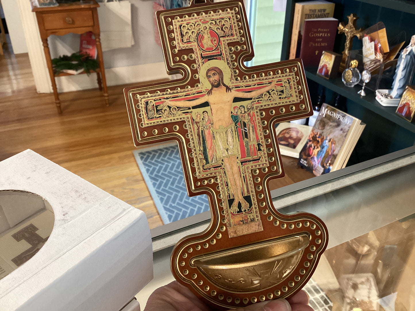 San Damiano  Holy Water Font