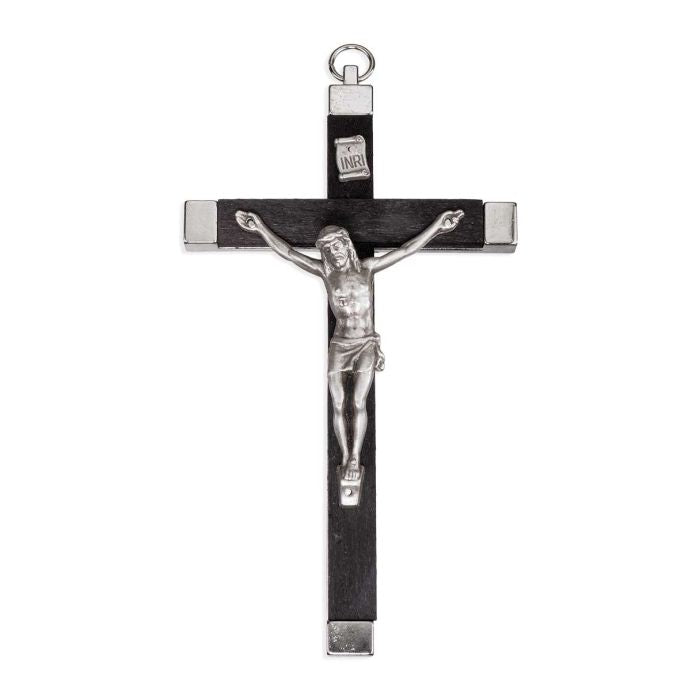 5 1/2” Black Bound Crucifix