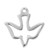 Sterling Silver Cut Out Dove