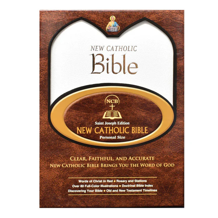 White New Catholic Bible