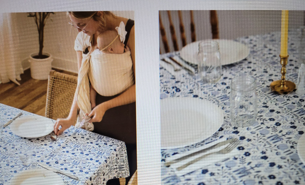 Ave Maria Table Cloth