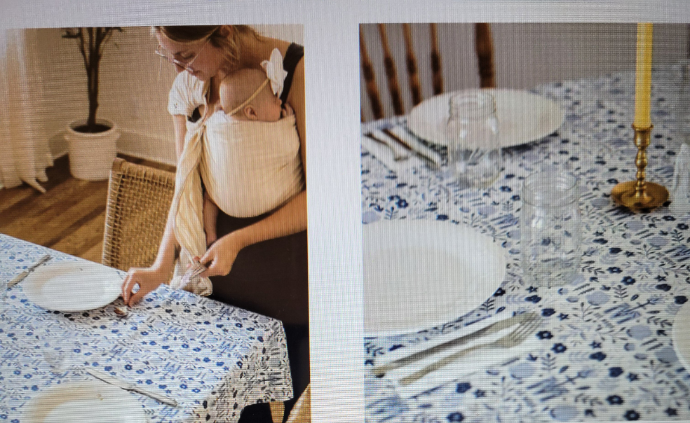 Ave Maria Table Cloth