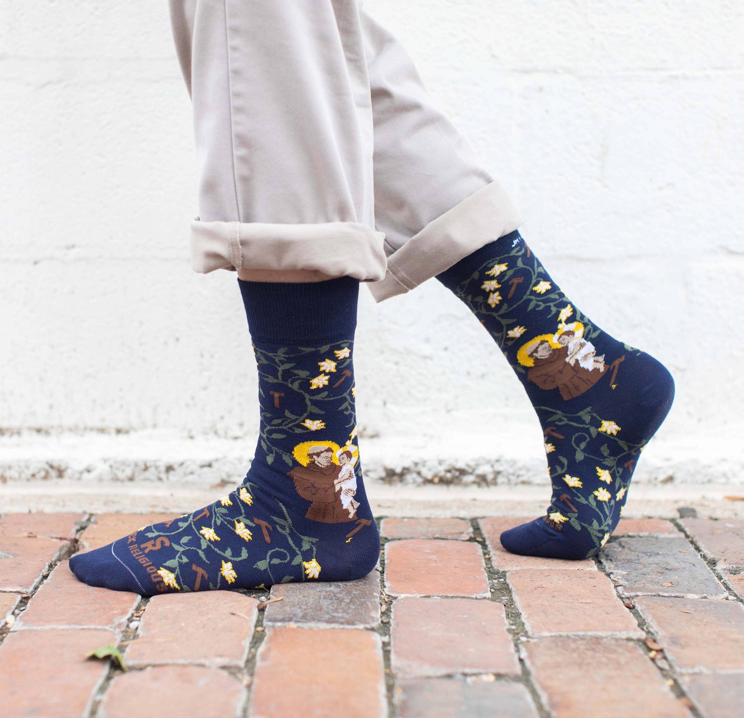 Sock Religious - St. Anthony Adult Socks