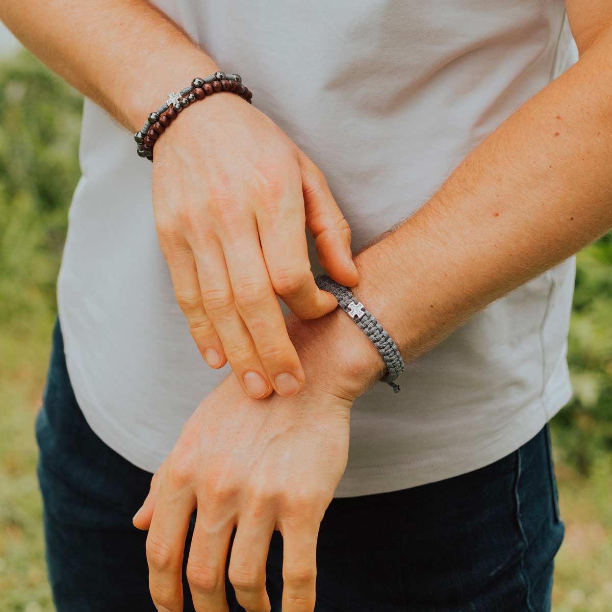 My Saint My Hero - Strength Bracelet for Him
