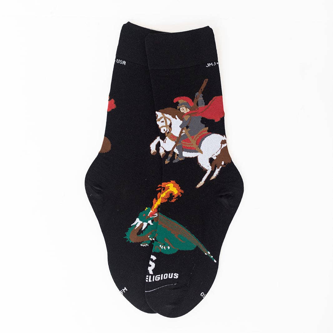 Sock Religious - St. George Adult Socks