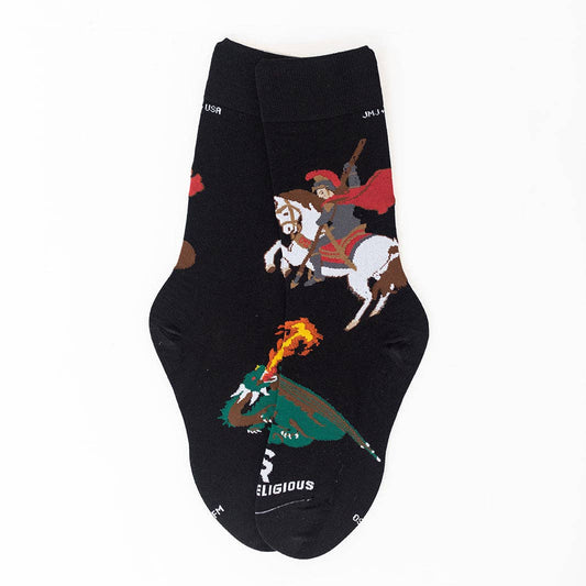 Sock Religious - St. George Adult Socks