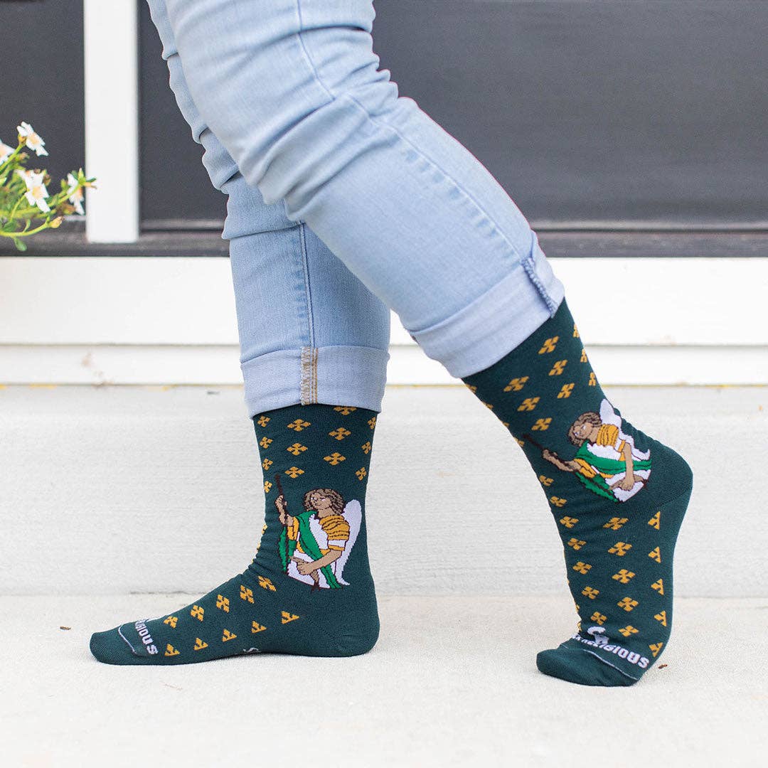 Sock Religious - St. Raphael Adult Socks