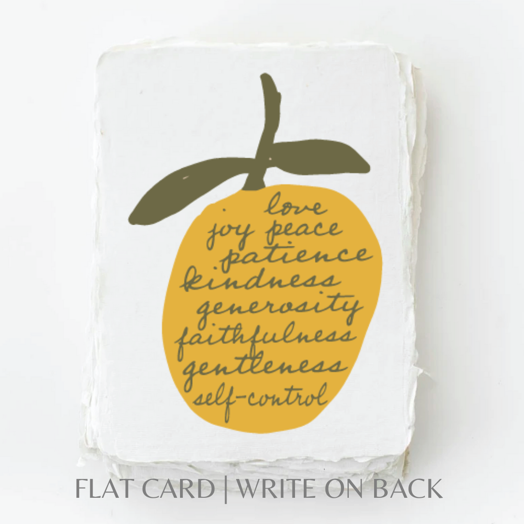 Paper Baristas - Fruits of the Spirit | Christian Religious Greeting Card