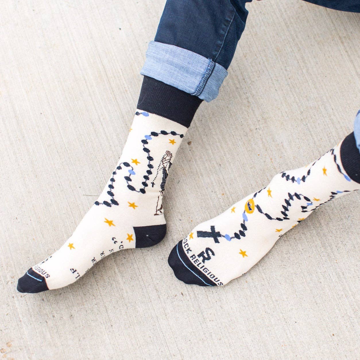 Sock Religious - St. Dominic Adult Socks