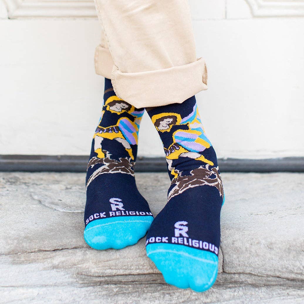 Sock Religious - St. Michael Adult Socks