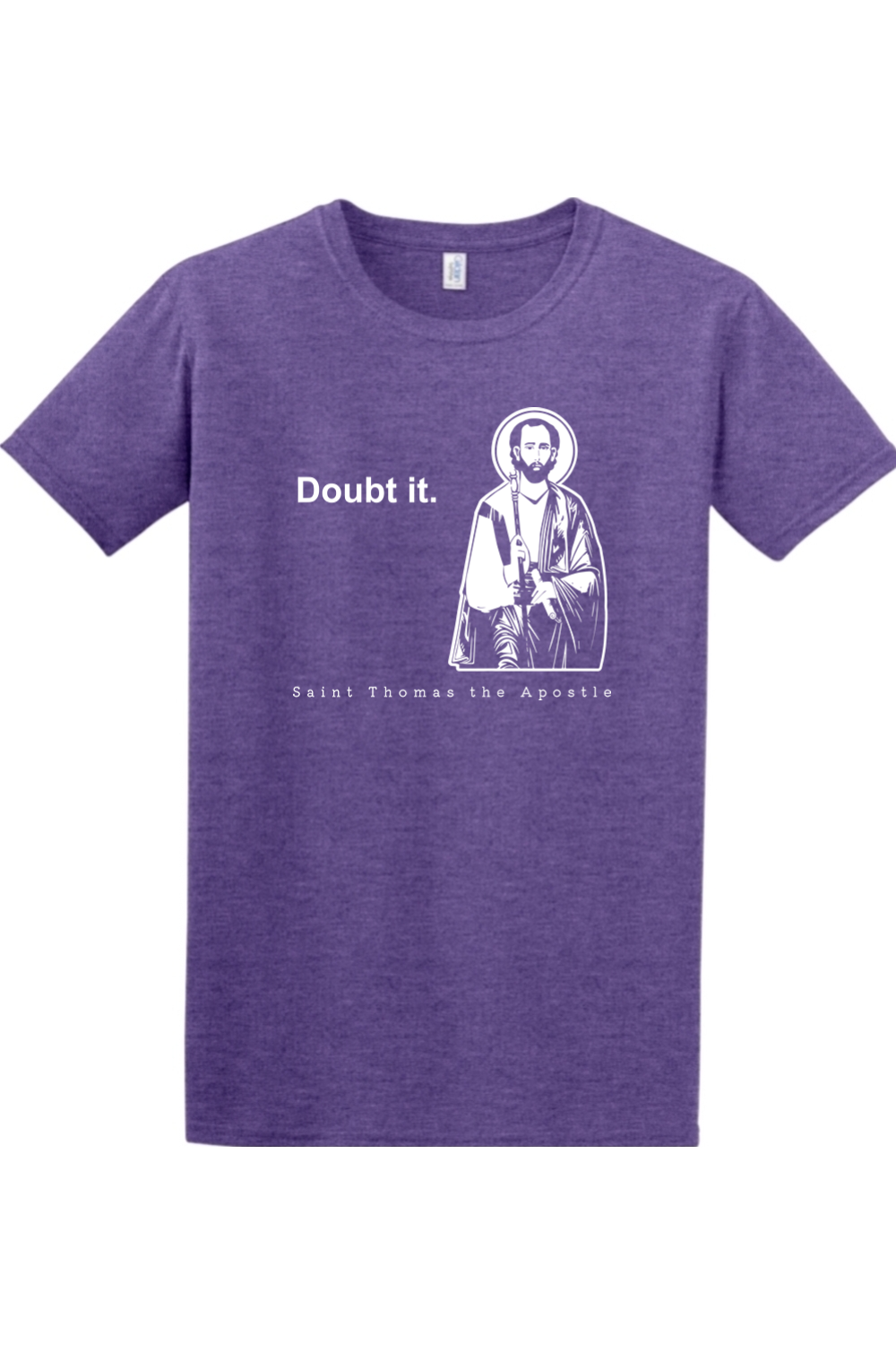 Sock Religious - Doubt it - St. Thomas the Apostle Adult T-Shirt