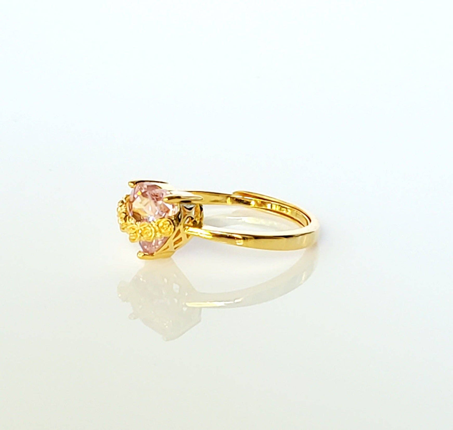 Saints of Heart - Immaculate Heart of Mary ring gold