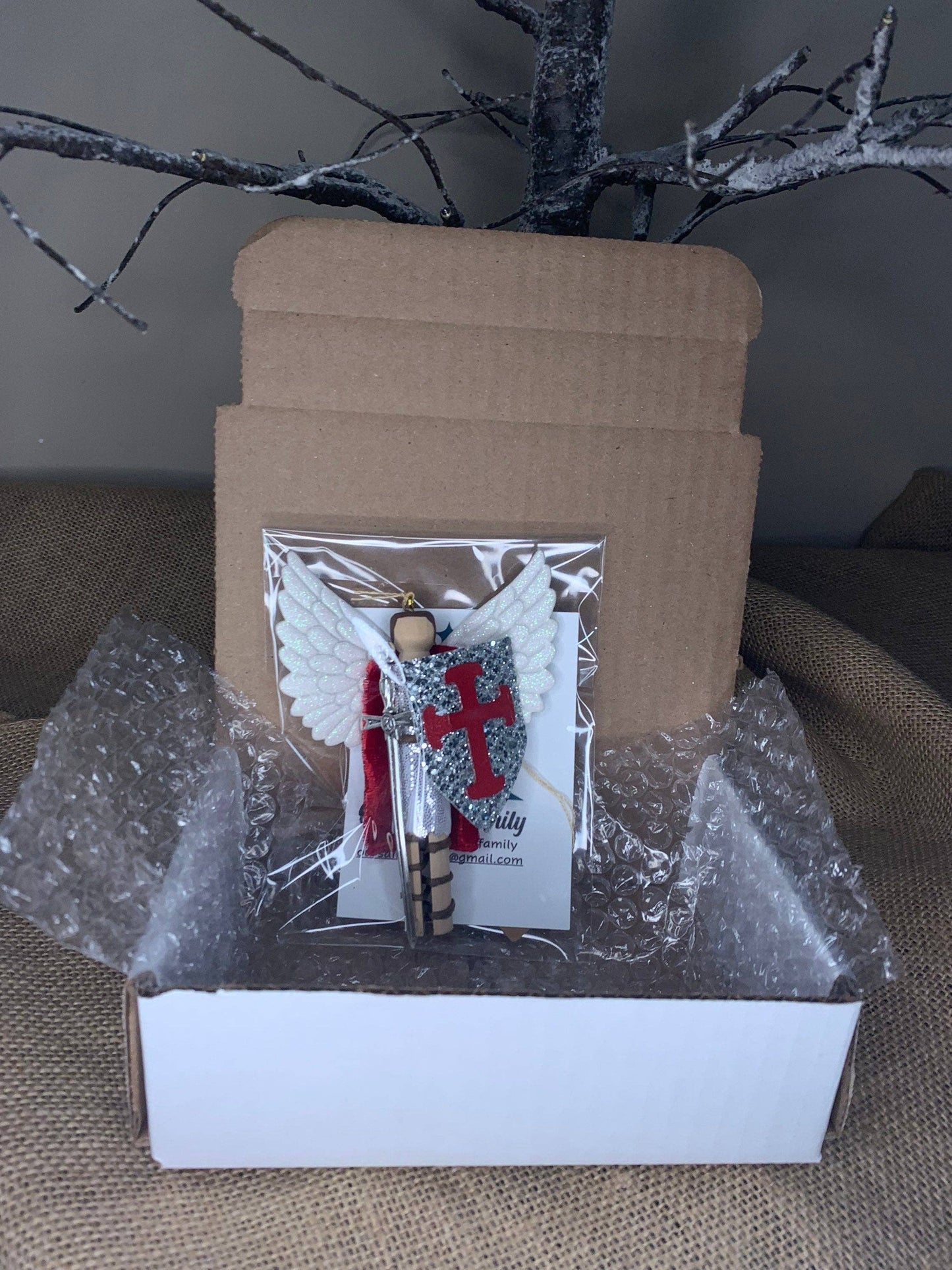 Our Saint Family - Blessed Carlo Acutis Wooden Doll Ornament