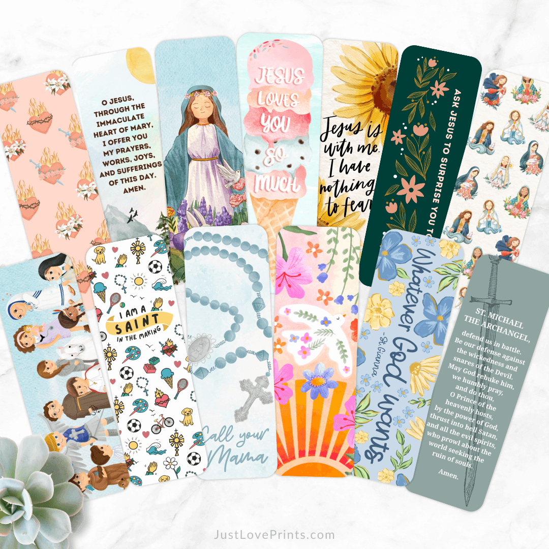 St. Michael Prayer Bookmark