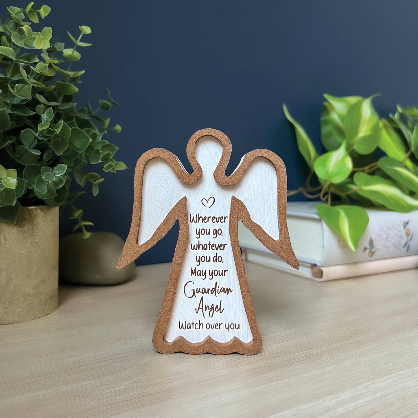 Abbey + CA Gift - Framed Standing Angel Plaques