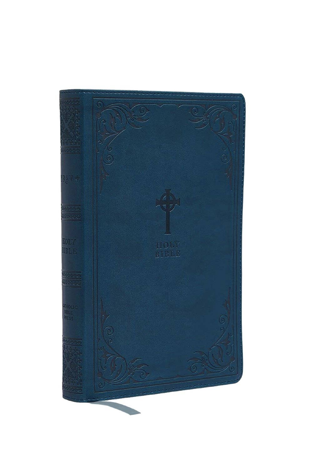 HarperCollins Christian Publishing - NRSV Catholic Edition Gift Bible, Teal Leathersoft (Comfort