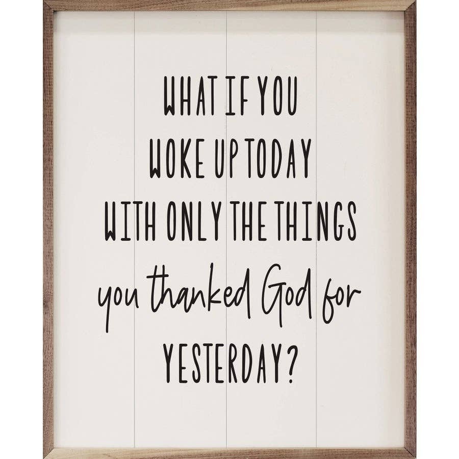 Kendrick Home - Thank God For Yesterday White