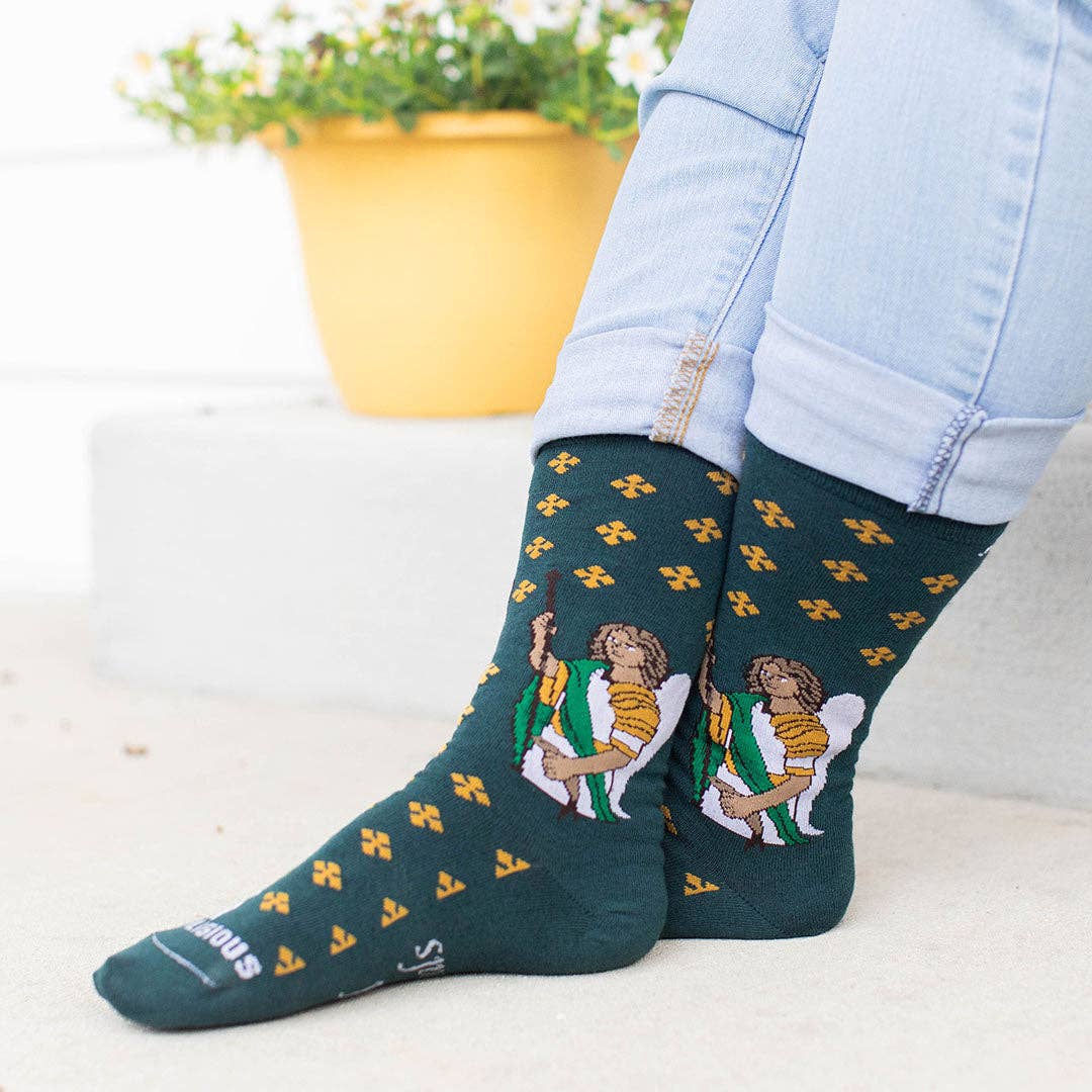 Sock Religious - St. Raphael Adult Socks