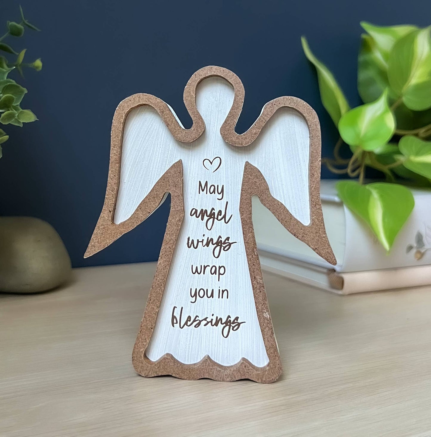 Abbey + CA Gift - Framed Standing Angel Plaques