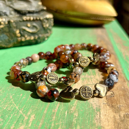 Love and Honor Jesus LLC - St Benedict Love Bracelet