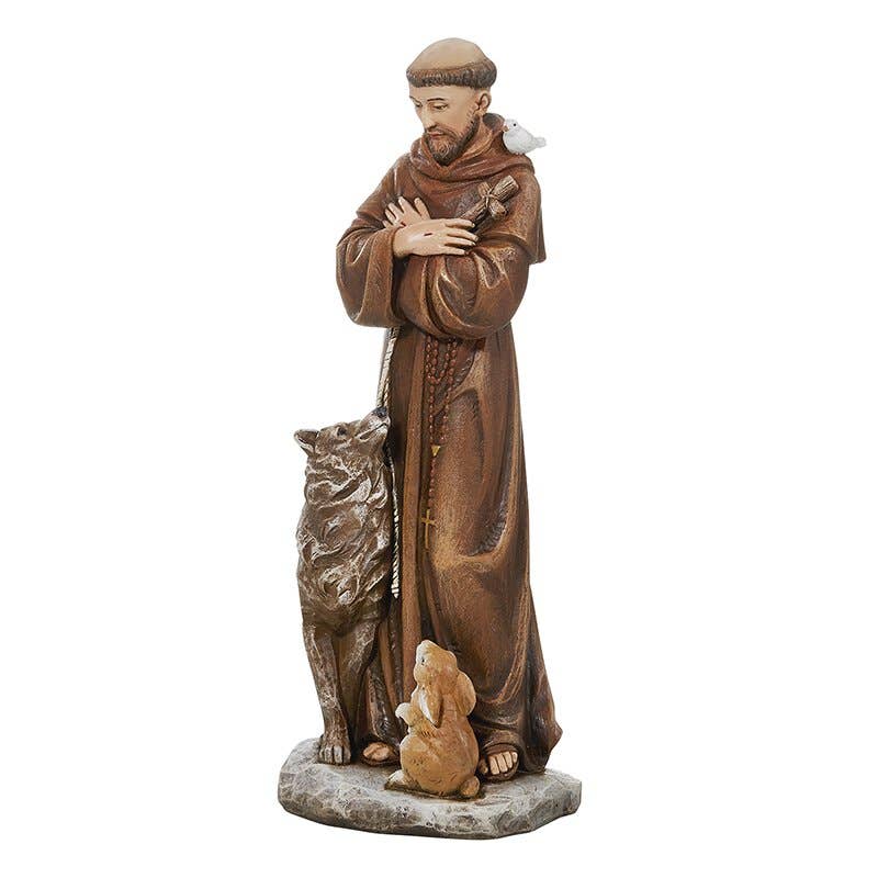 Christian Brands Catholic - Toscana 8" St Francis Statue