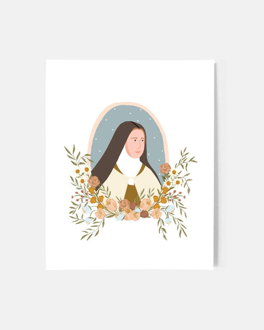 Be A Heart - Saint Therese of Lisieux 8x10 Print