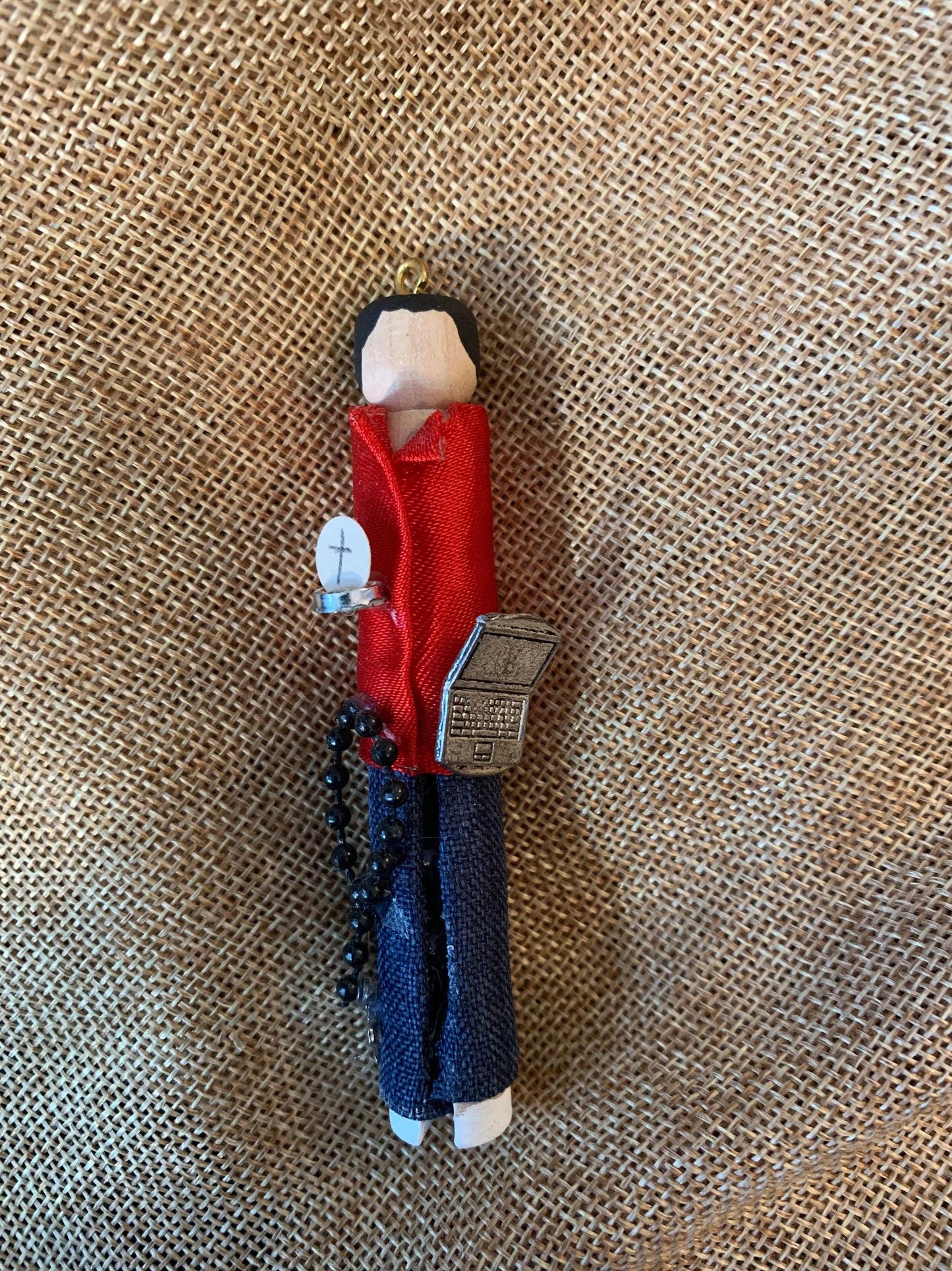 Our Saint Family - Blessed Carlo Acutis Wooden Doll Ornament