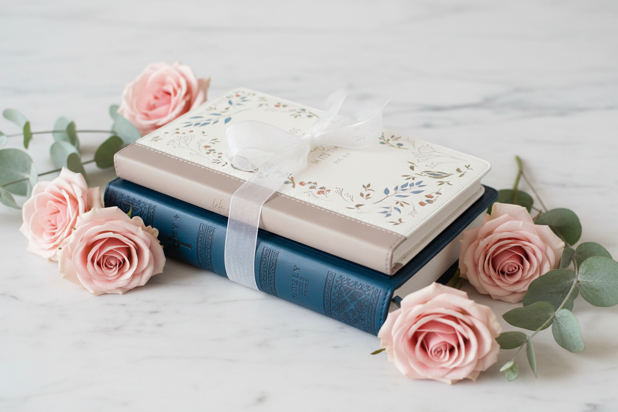 Bible + Scripture Journal Gift bundle