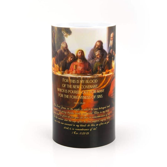 Last Supper LED Candle