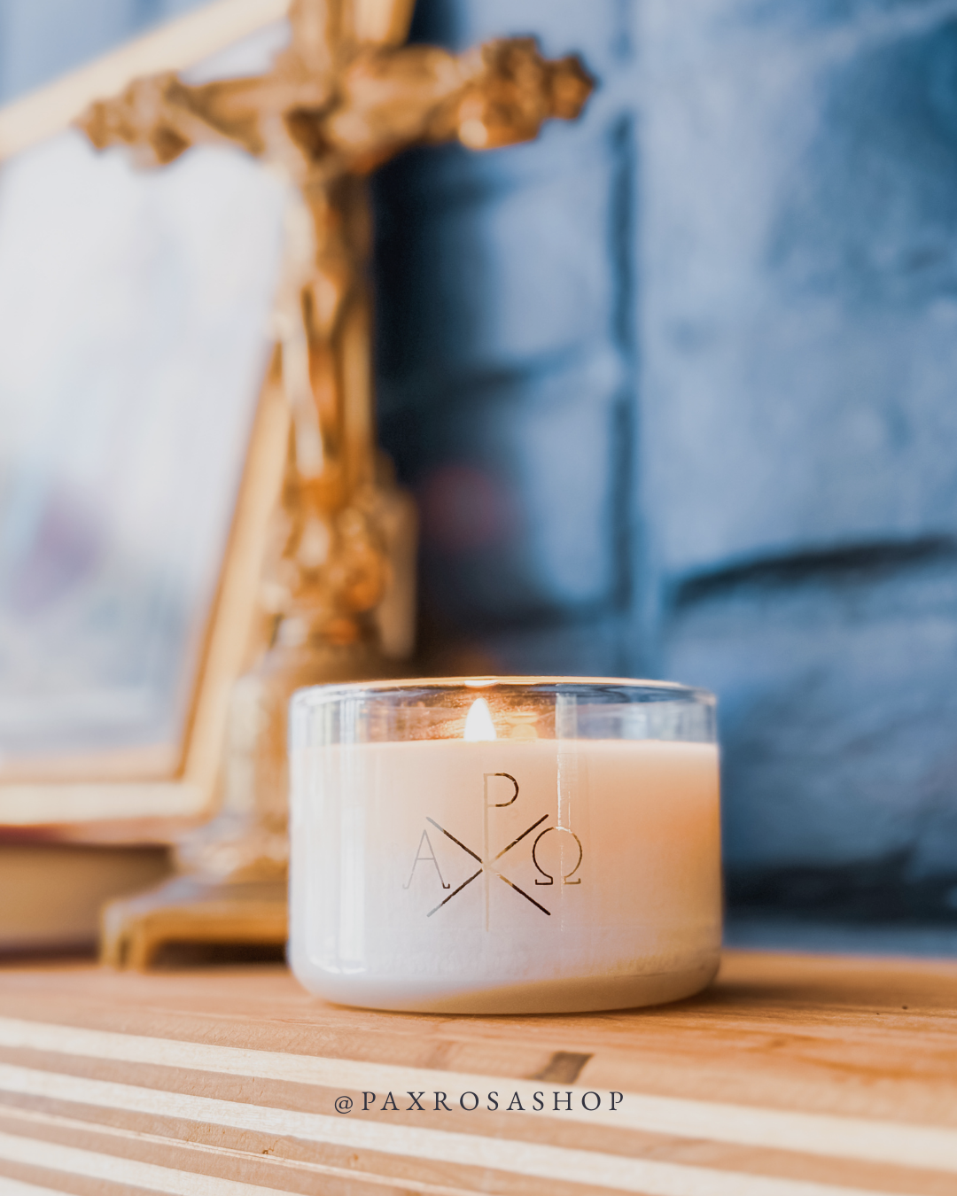 Pax Rosa - Chrism Infused Candle
