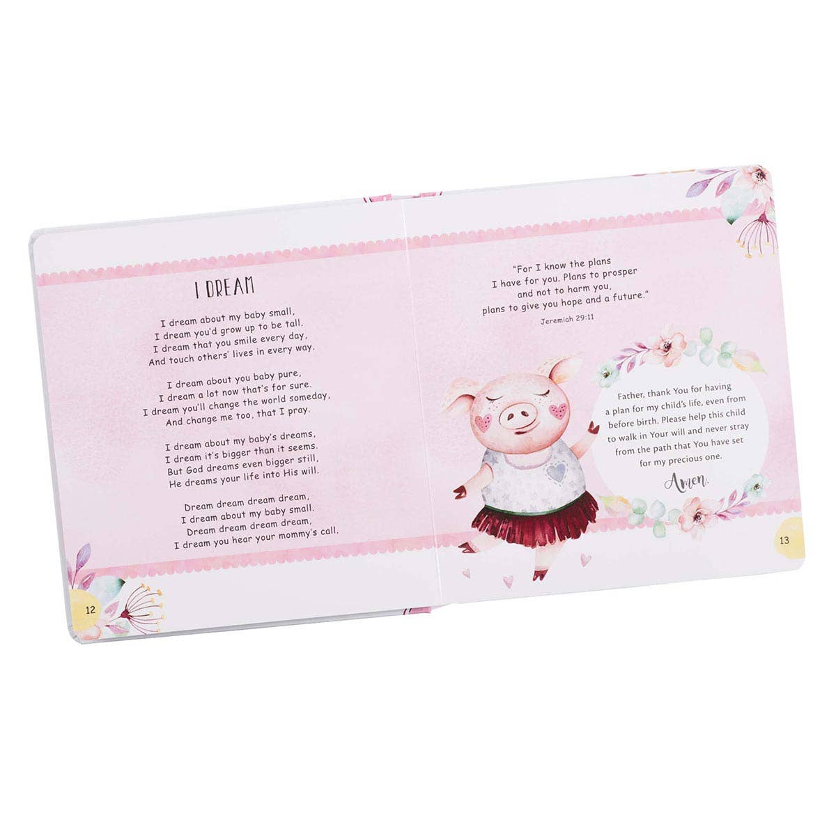 Christian Art Gifts - Kid Book My LullaBible for Girls Padded Hardcover Board Book