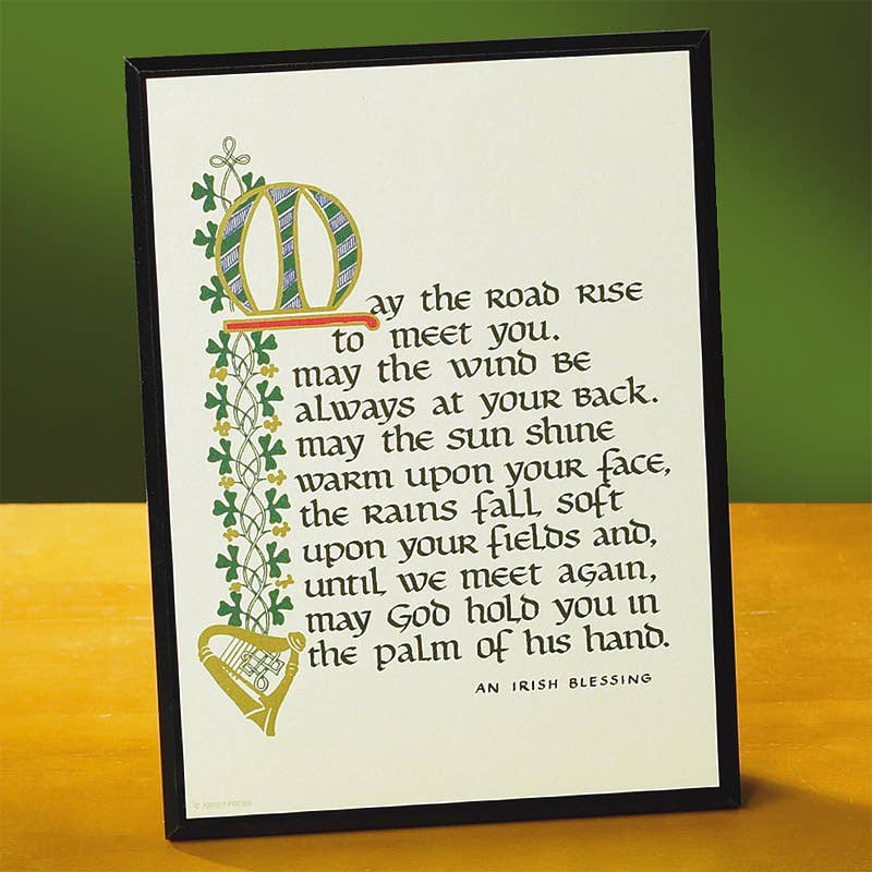 Abbey + CA Gift - Irish Prayer Plaque
