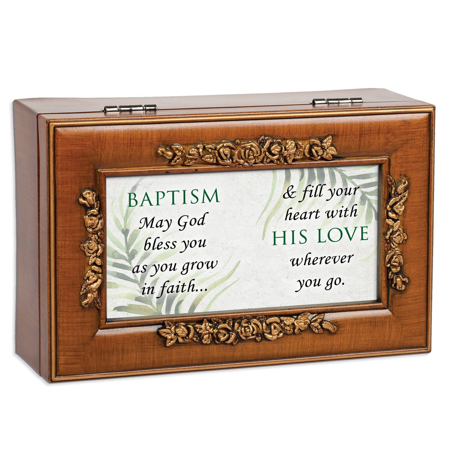 Magnolia - Petite Music Box Baptism, May God Bless