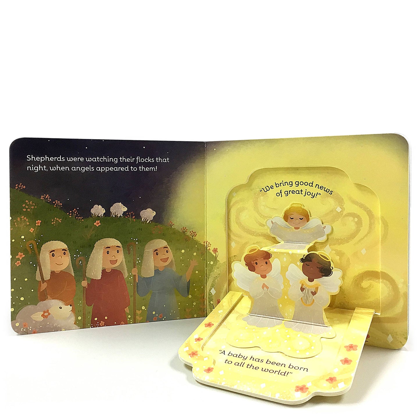 Cottage Door Press - First Christmas Lift-a-Flap Baby Jesus Board Book