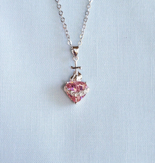 Saints of Heart - Immaculate Heart of Mary necklace