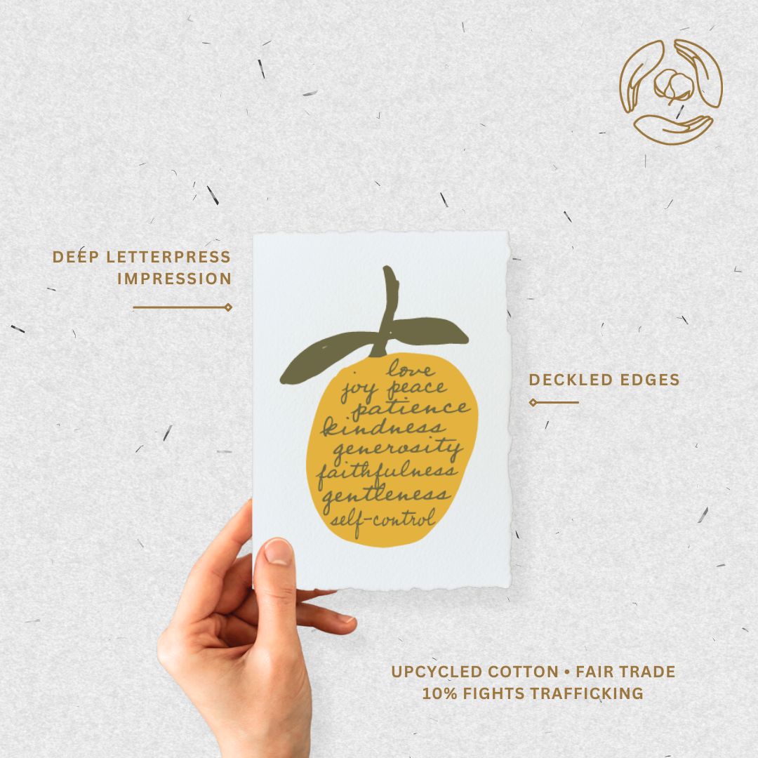 Paper Baristas - Fruits of the Spirit | Christian Religious Greeting Card