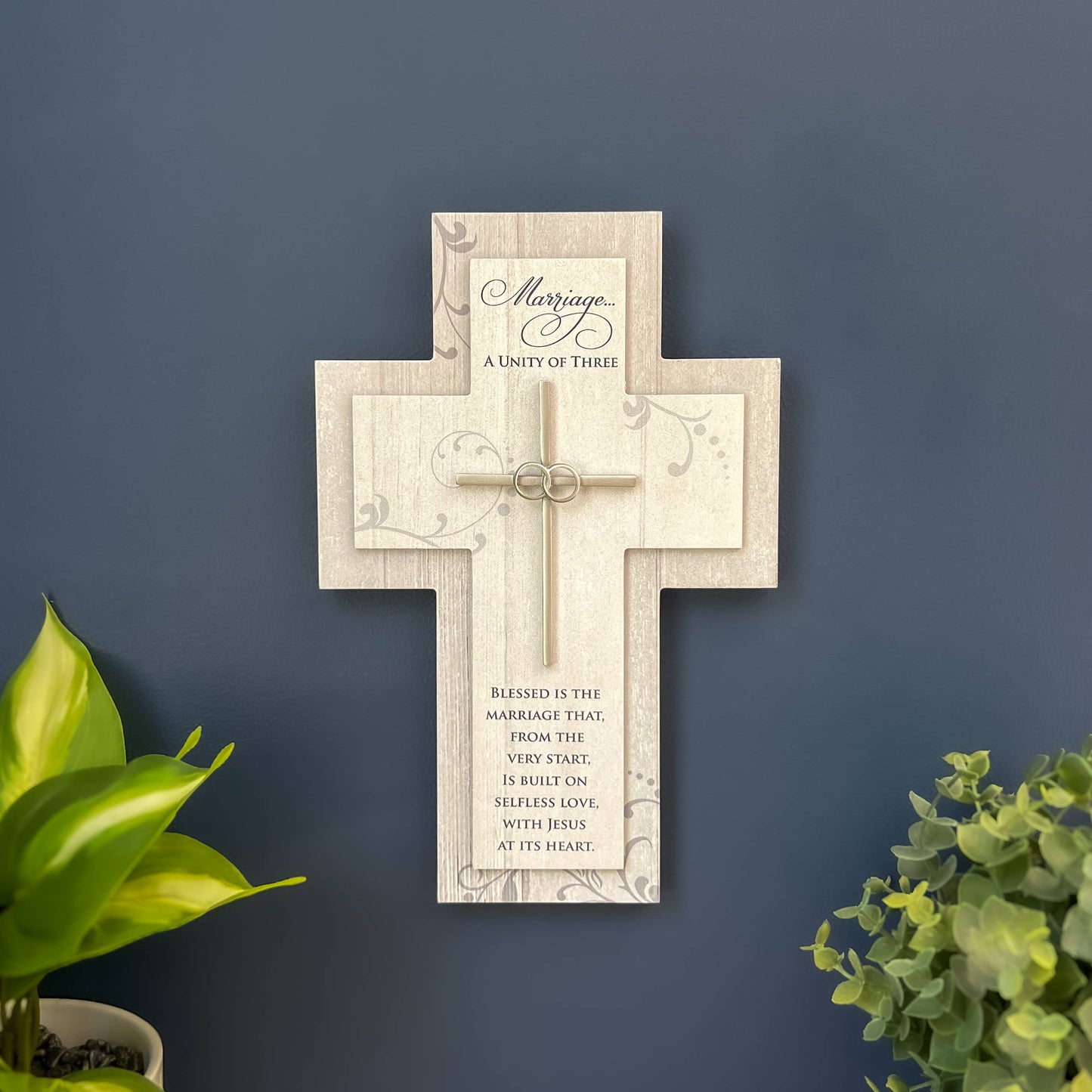 Abbey + CA Gift - Marriage A Unity of Three Wall Cross
