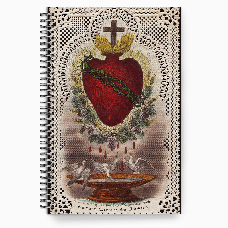 The Retro - a Full of Grace USA Company - Sacred Heart of Jesus/Bouasse Journal