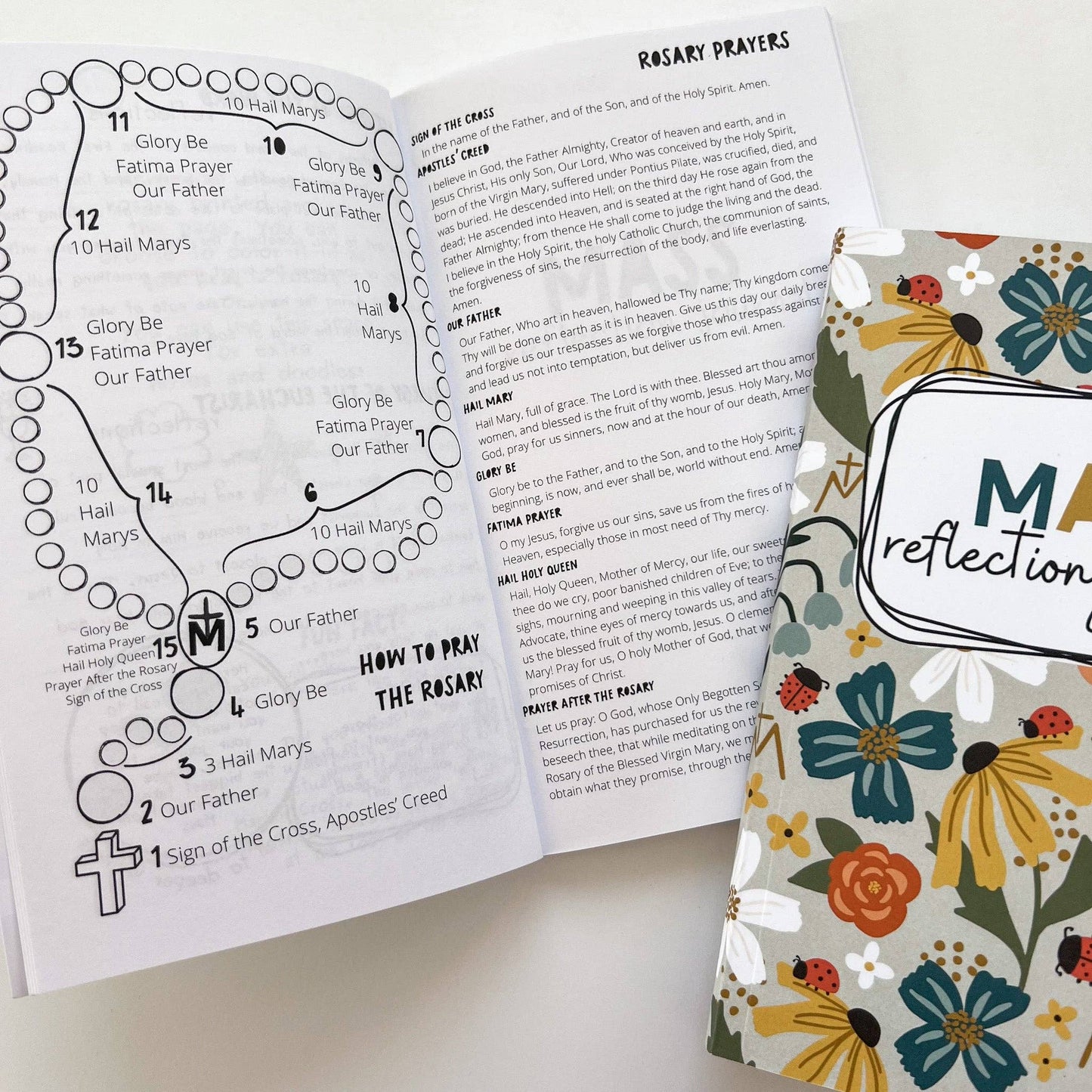 The Little Rose Shop - My Mass Reflection Journal