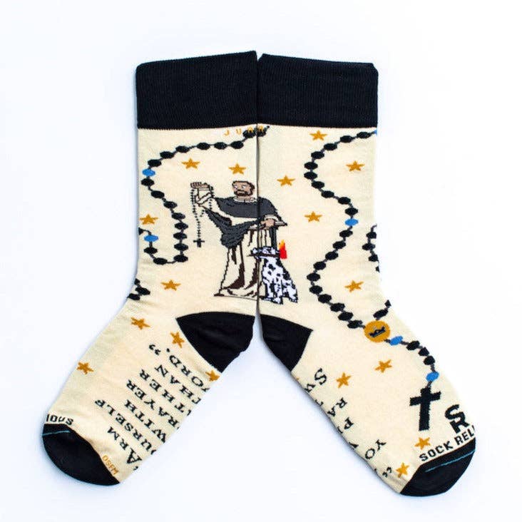 Sock Religious - St. Dominic Adult Socks