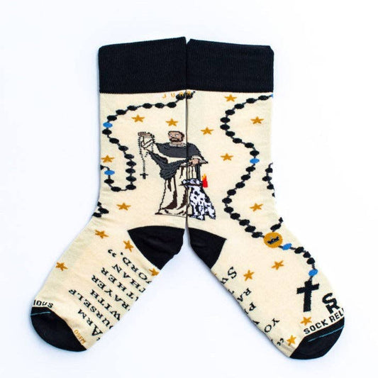 Sock Religious - St. Dominic Adult Socks