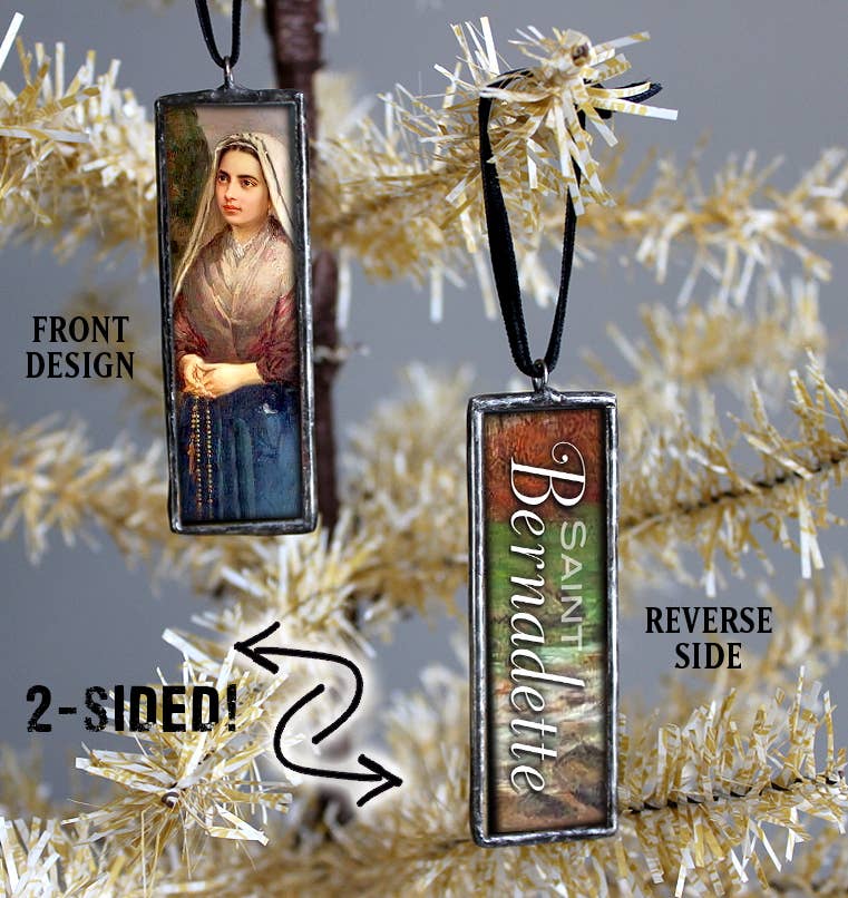 Homestyle Charlie - Saint Bernadette of Lourdes Ornament Charm