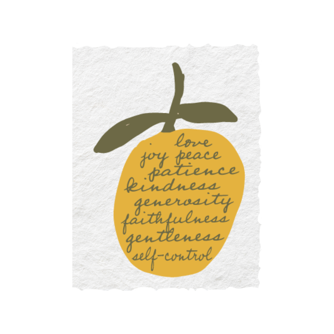 Paper Baristas - Fruits of the Spirit | Christian Religious Greeting Card