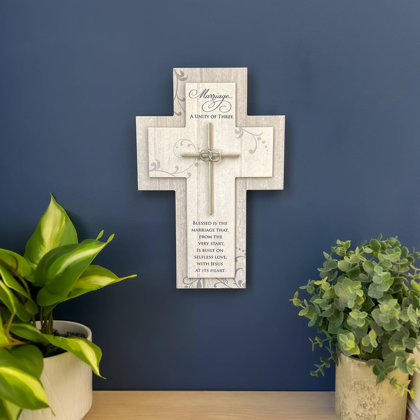 Abbey + CA Gift - Marriage A Unity of Three Wall Cross